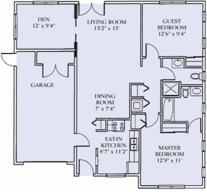 Hyacinth Floor Plan for The Laurels