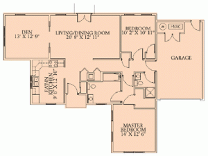 Magnolia Floor Plan for The Laurels
